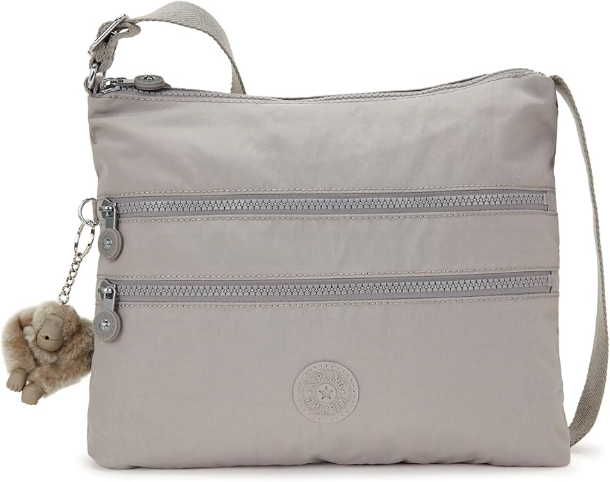 Kipling Alvar Crossbody Bag - Grey Gris