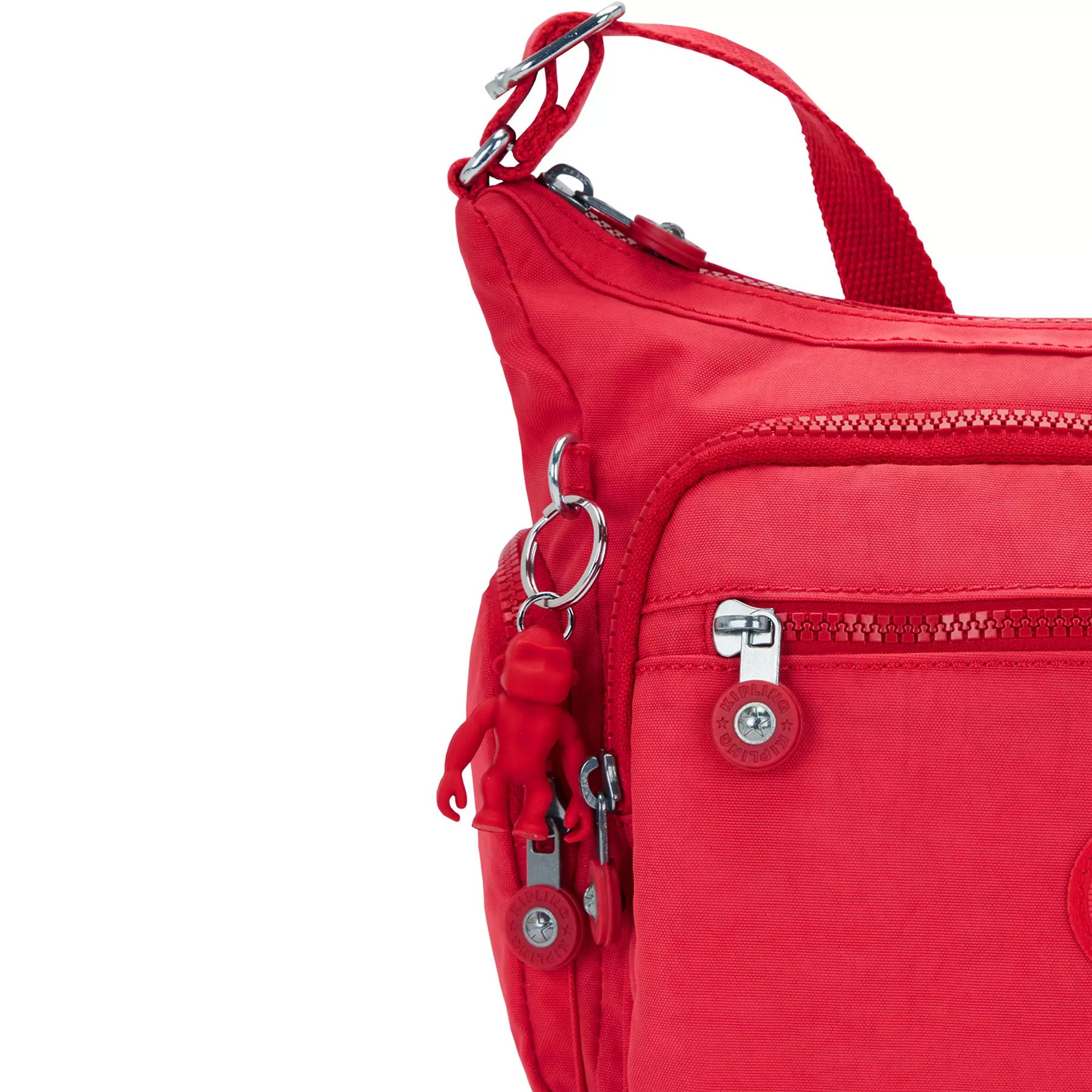 Kipling Gabbie Small Crossbody Bag Party Pink Red