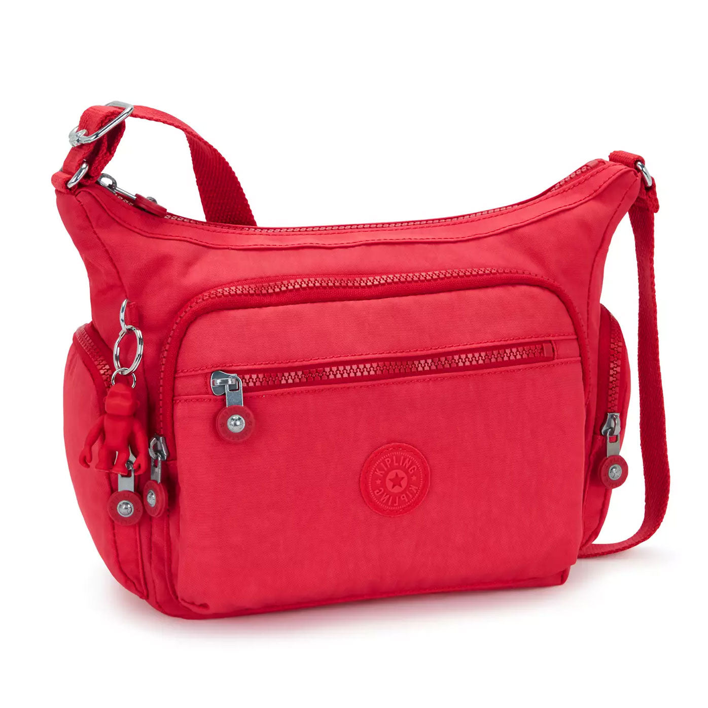 Kipling Gabbie Small Crossbody Bag Party Pink Red