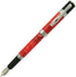 Monteverde Jewelria Round Resin Fountain Pen Red