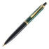 Pelikan Pens - Souveran 400 Green & Black Ballpoint Pen K400 - Altman Luggage 