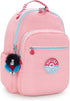 Kipling Seoul Large 15" Laptop Backpack - Coral Sea FC