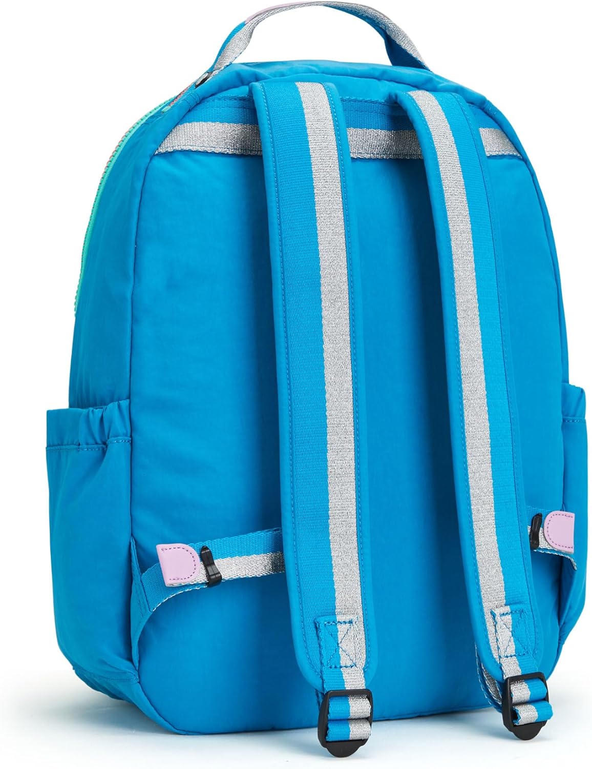 Kipling Seoul Large Nylon 15" Laptop Backpack Azure Sky Blue