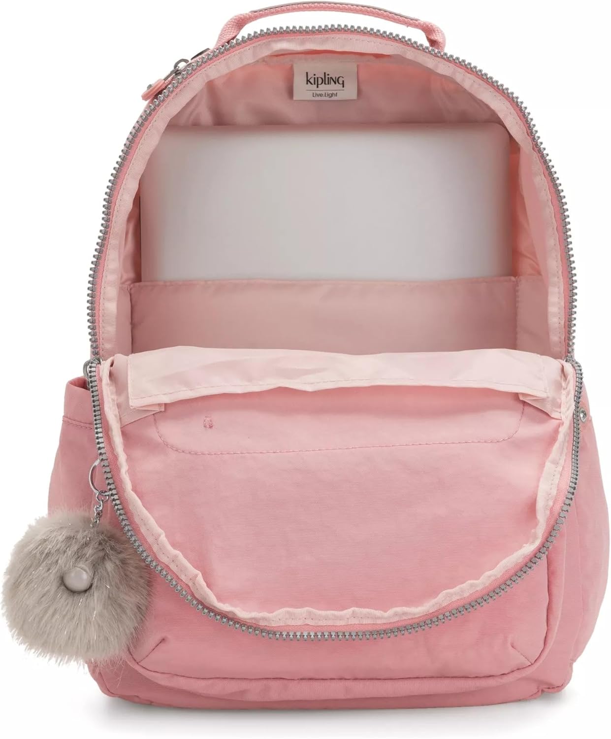 Kipling Seoul Large 15" Laptop Backpack - Bridal Rose