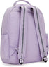 Kipling Seoul Large 15" Laptop Backpack Bridal Lavender
