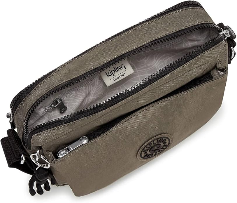 Kipling Abanu Medium Crossbody Bag - Green moss