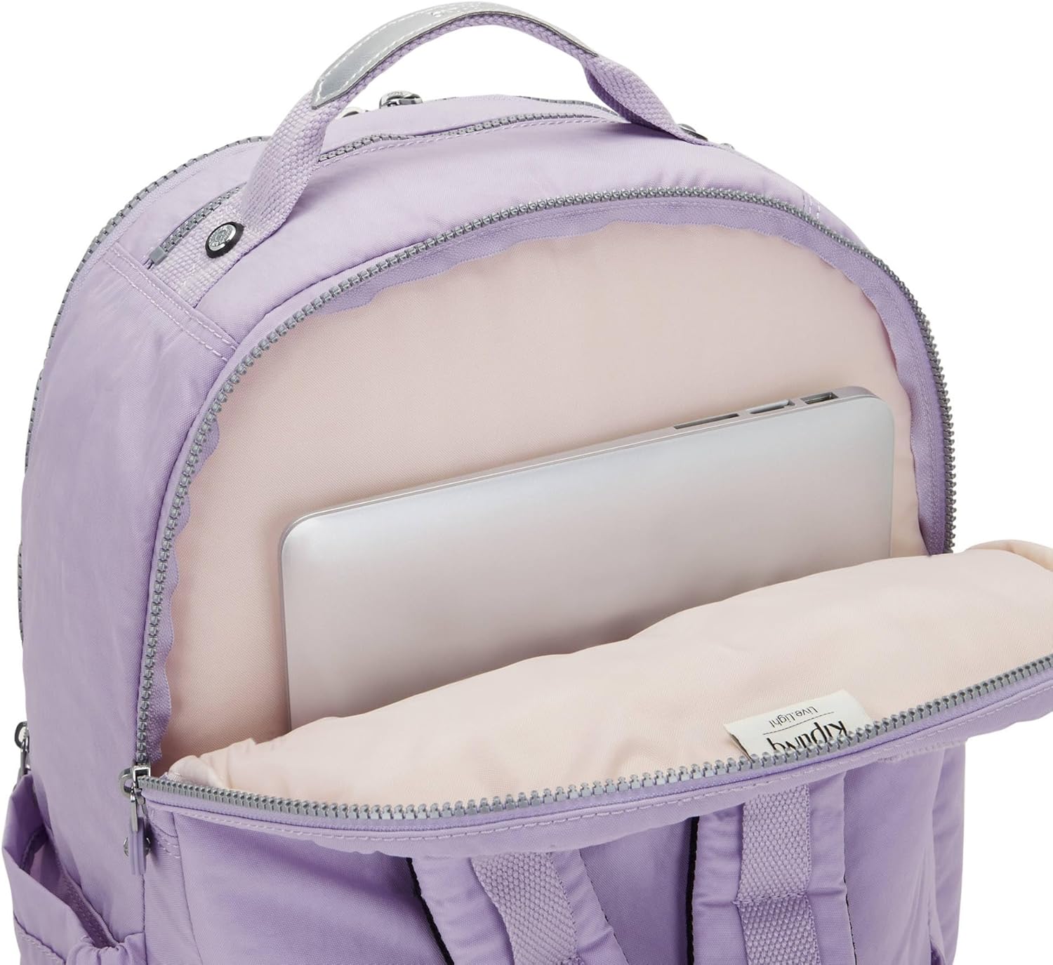 Kipling Seoul Extra Large 17" Laptop Backpack Bridal Lavender