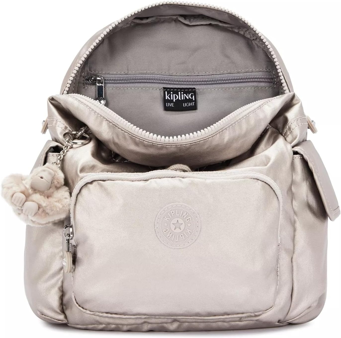 Kipling City Pack Mini Backpack - Metallic Glow