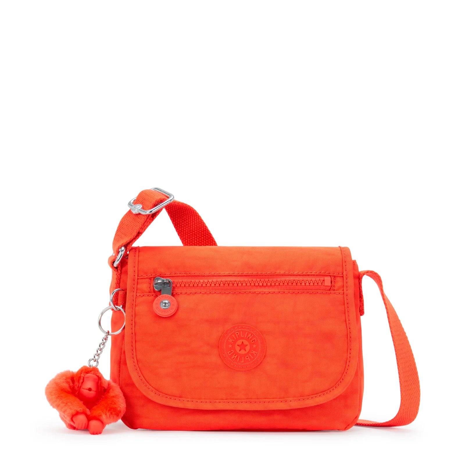 Kipling Sabian Crossbody Mini Bag - Open Orange