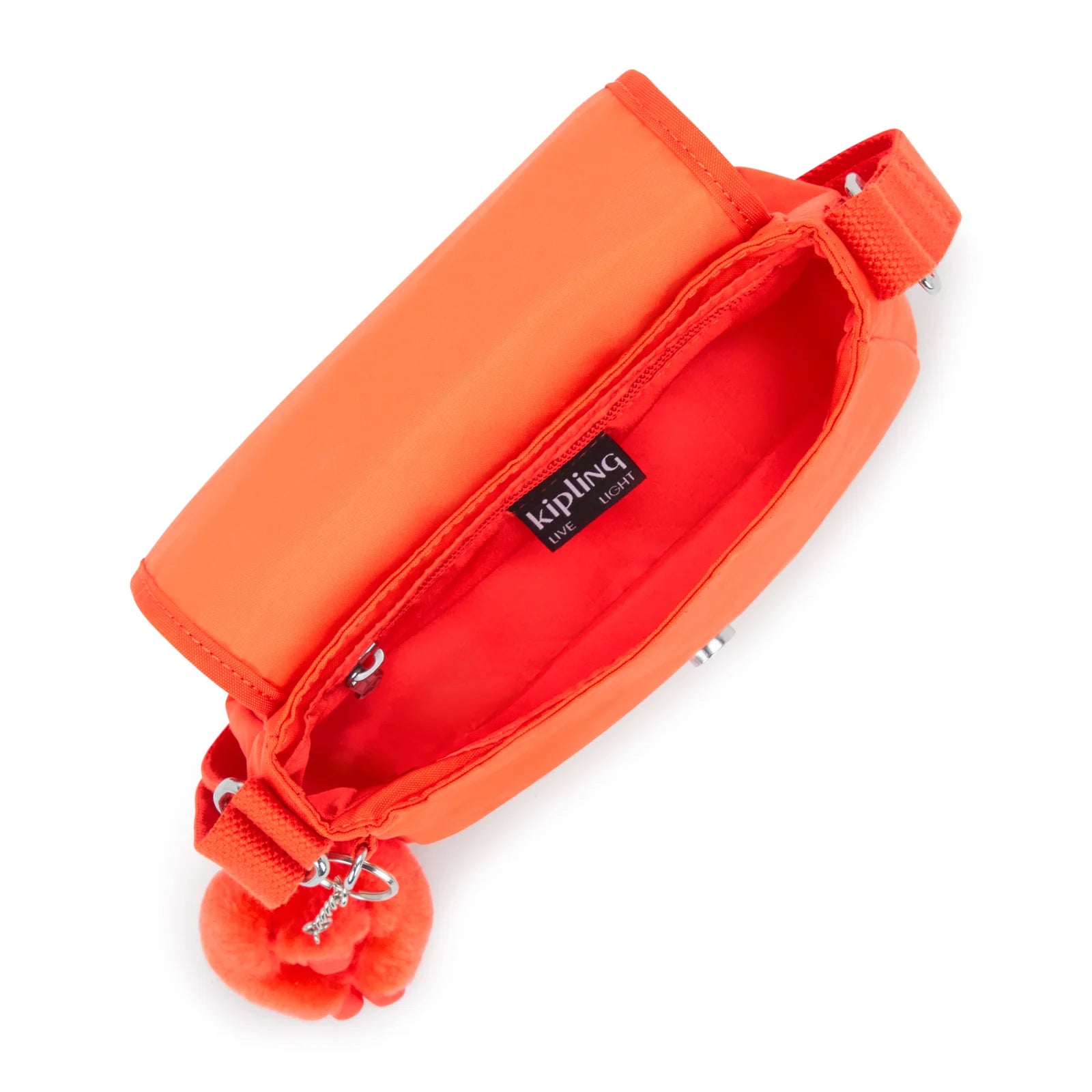 Kipling Sabian Crossbody Mini Bag - Open Orange