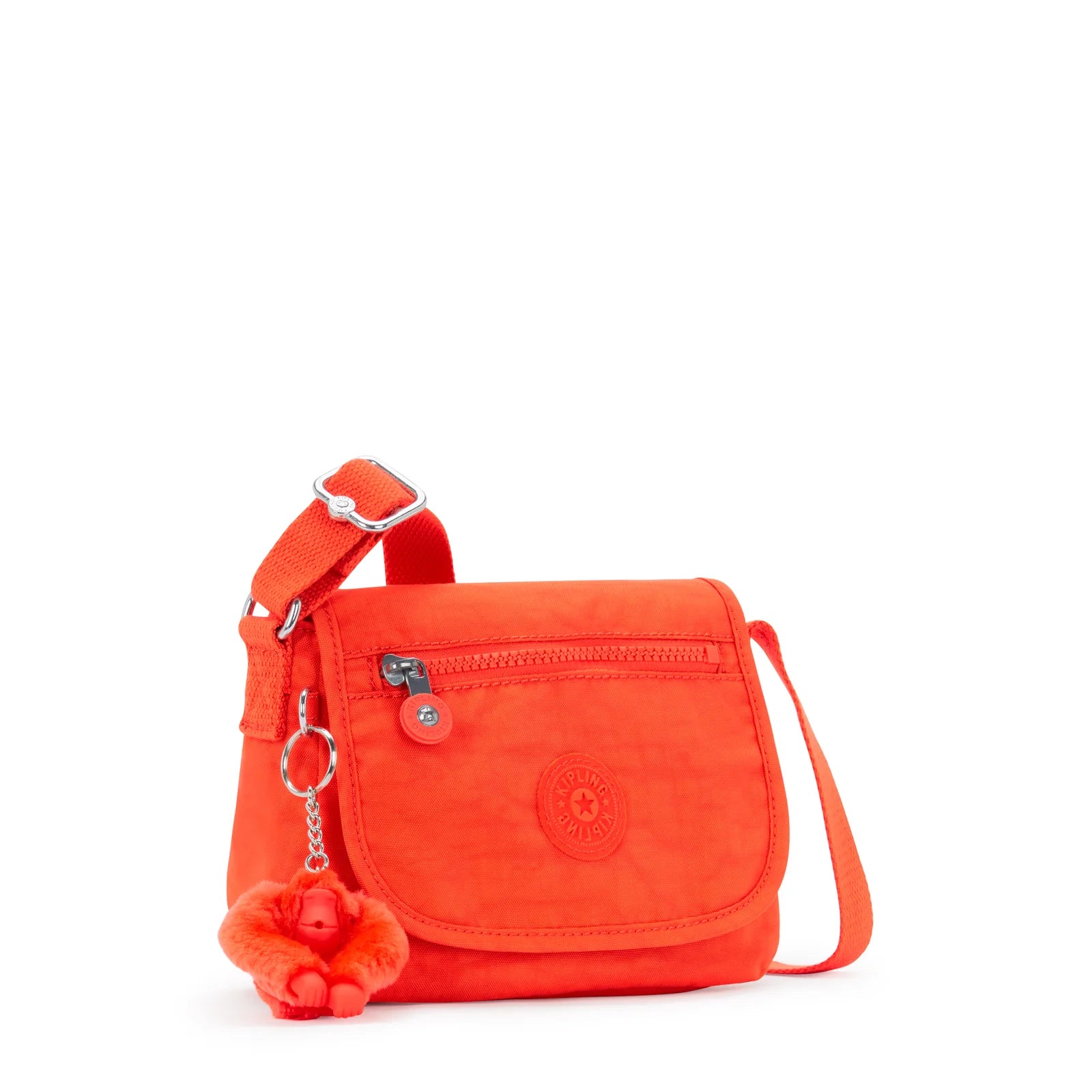 Kipling Sabian Crossbody Mini Bag - Open Orange
