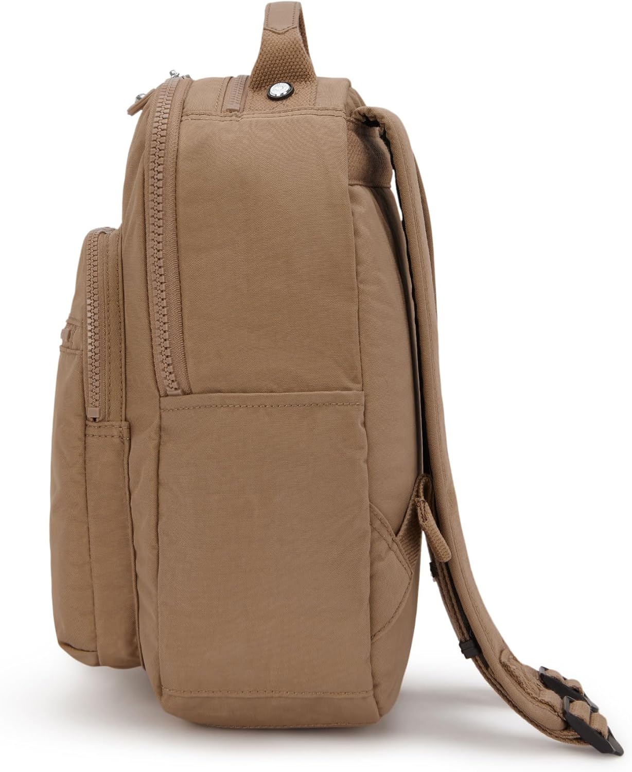 Kipling Seoul Small  Nylon Tablet Backpack Early Tan