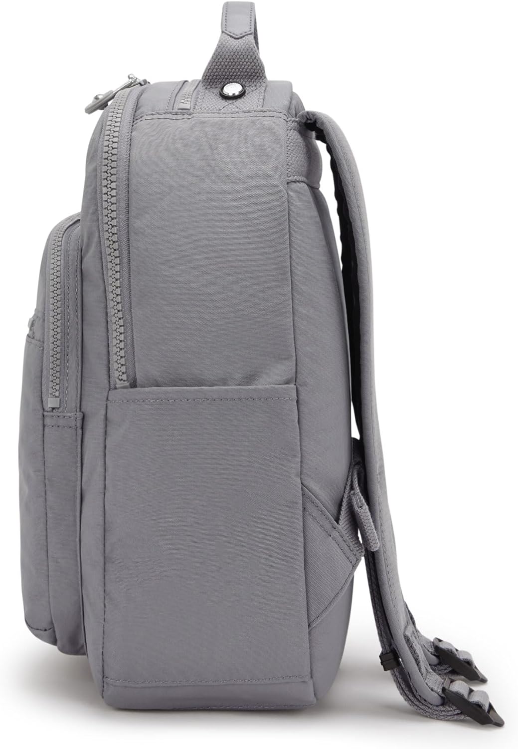 Kipling Seoul Small  Nylon Tablet Backpack Inviting Grey