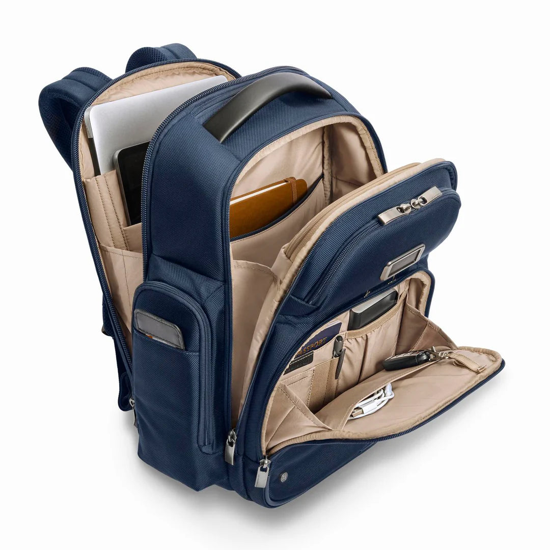 briggs and riley leather laptop backpack & Work Medium Cargo The @work Medium Backpack is designed to organize everyday essentials for work Briggs & Riley Laptop Bags
