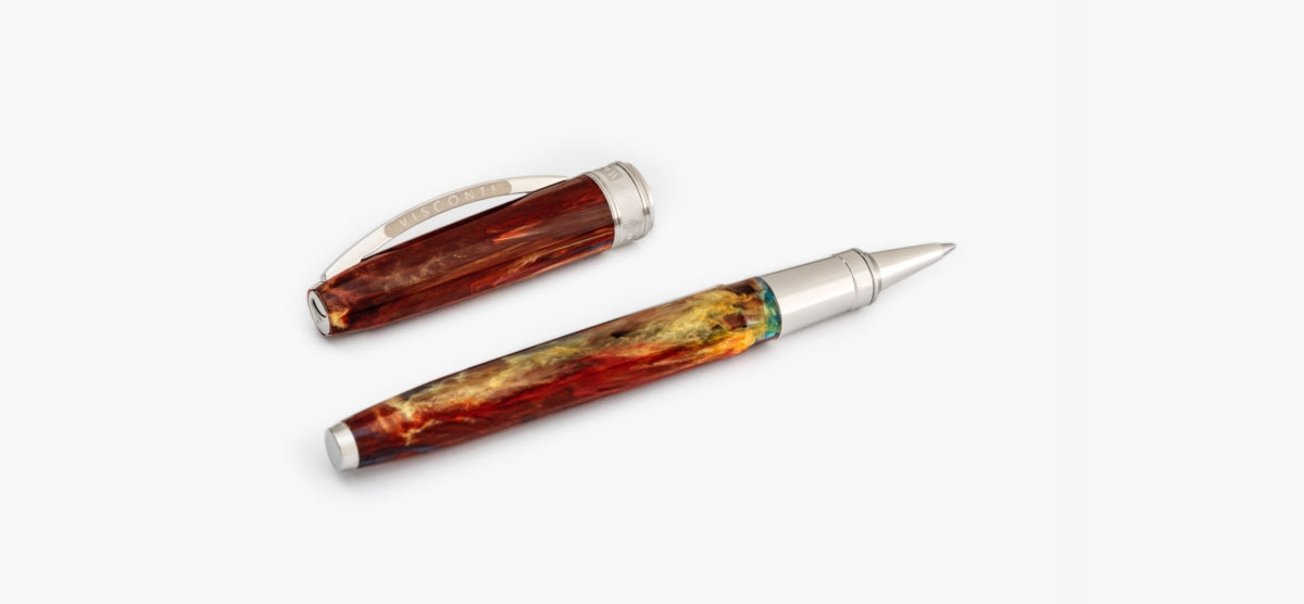 Visconti Van Gogh Impressionist Red Vineyard Rollerball Pen