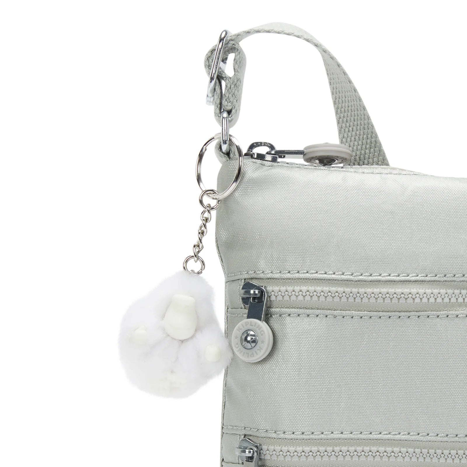 Kipling Keiko Crossbody Mini Bag - New Bright Metallic