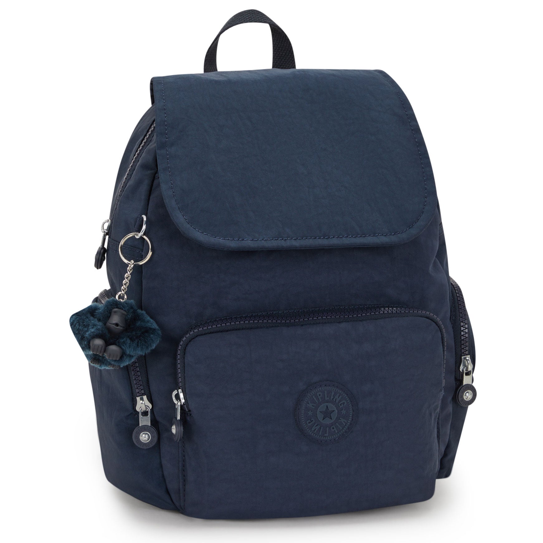 Kipling City Zip Small  Backpack Blue Bleu