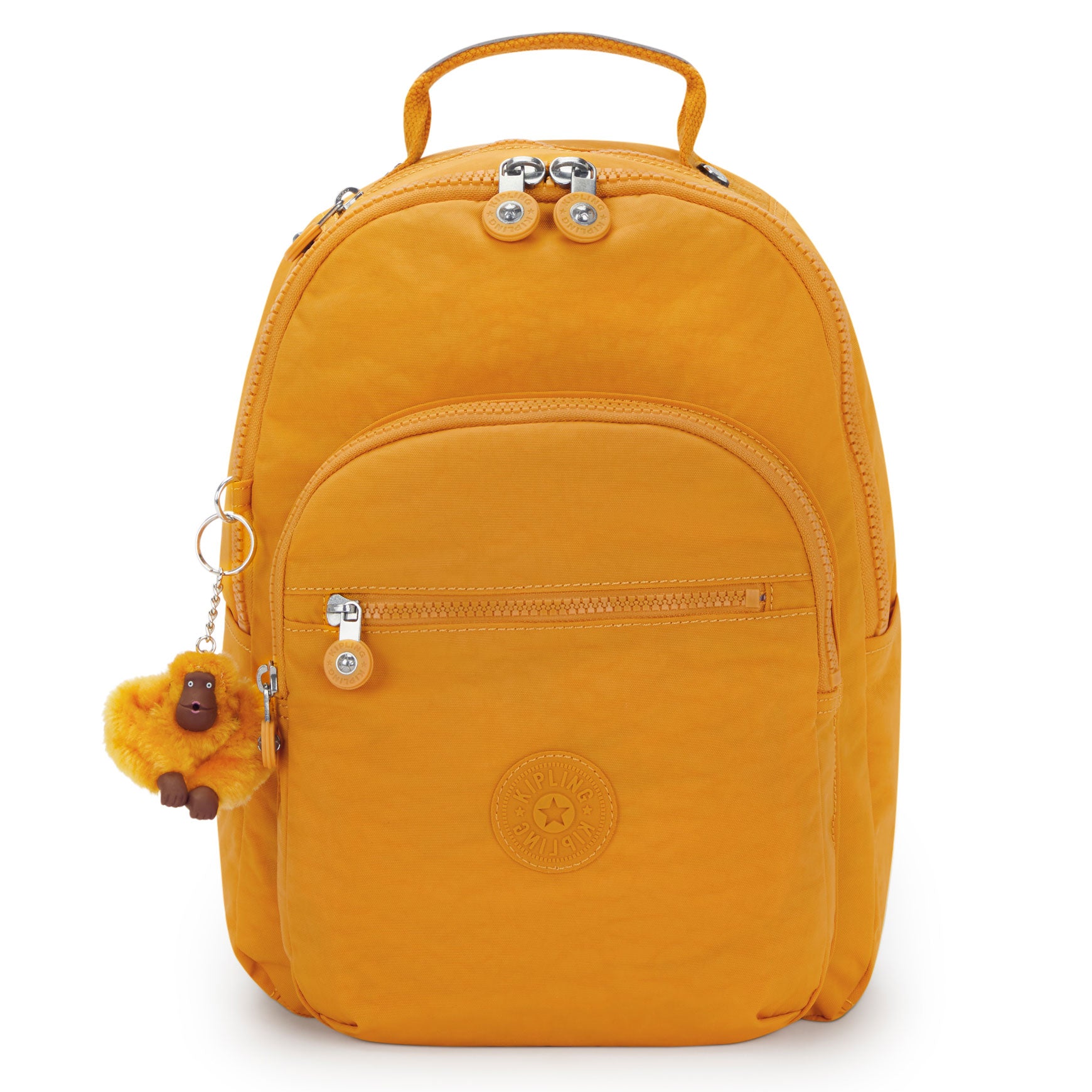 Kipling Seoul Small  Nylon Tablet Backpack Spicy Gold