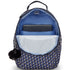 Kipling Seoul Small  Printed Tablet Backpack - 3D K Blue