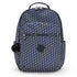 Kipling Seoul Large  Printed 15" Laptop Backpack - 3D K Blue