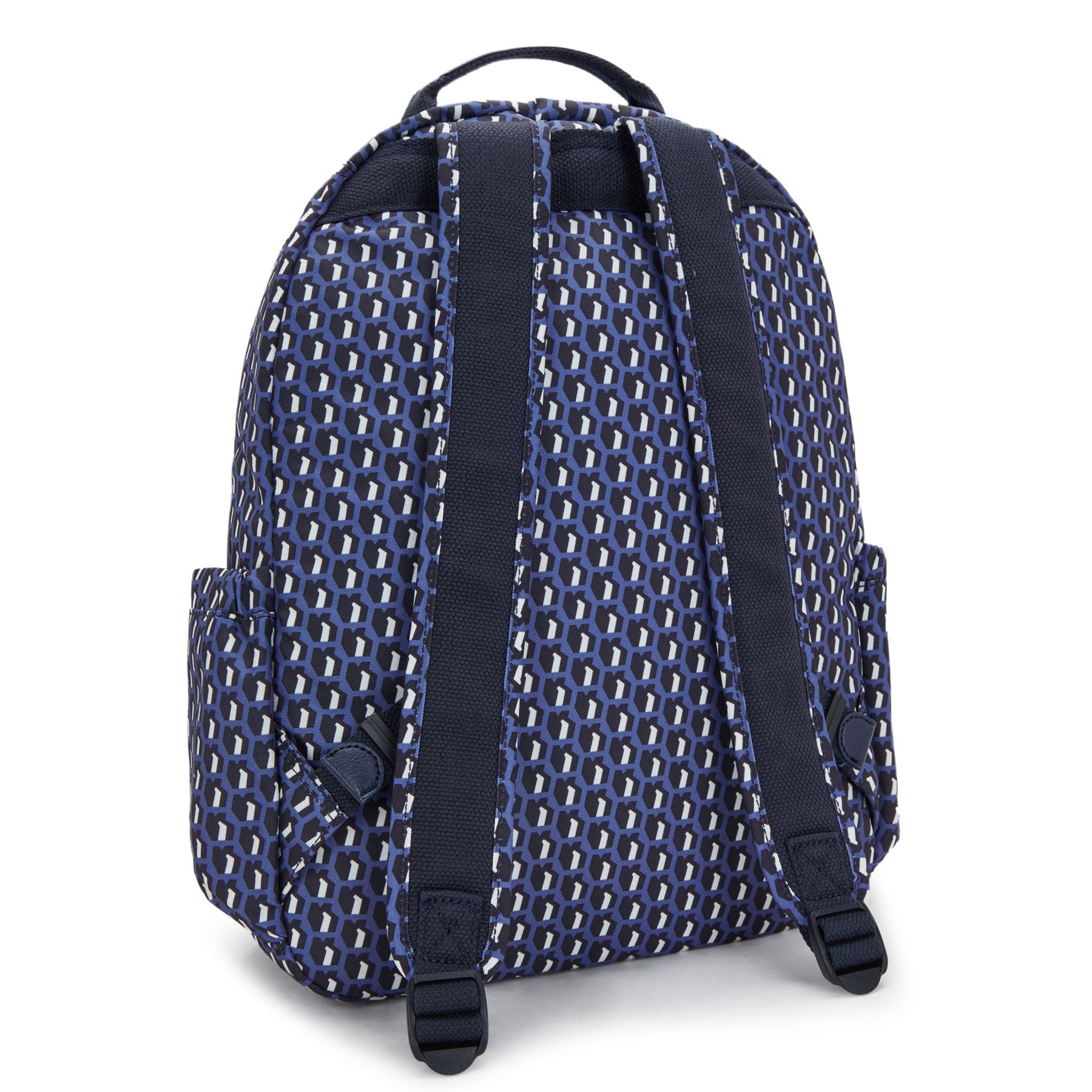 Kipling Seoul Large  Printed 15" Laptop Backpack - 3D K Blue