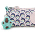 Kipling Freedom Pen Case Cosmetic Bag Geo Shell Print