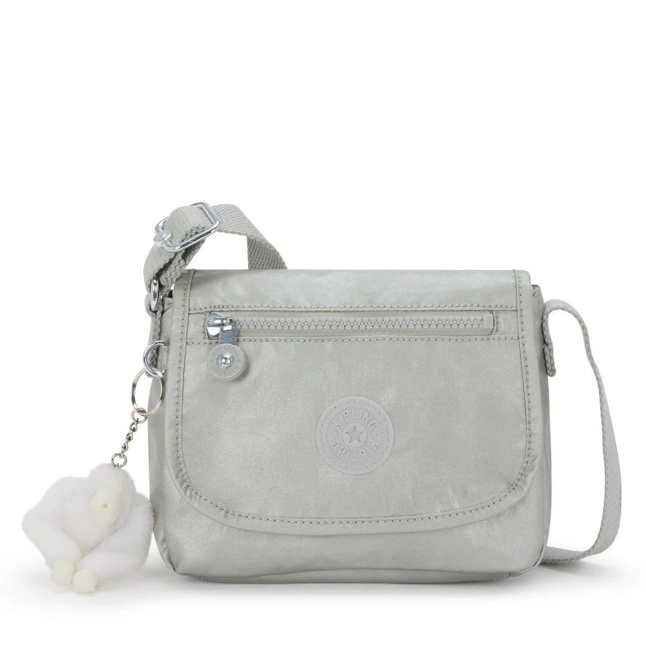Kipling Sabian Crossbody Mini Bag - New Bright Metallic
