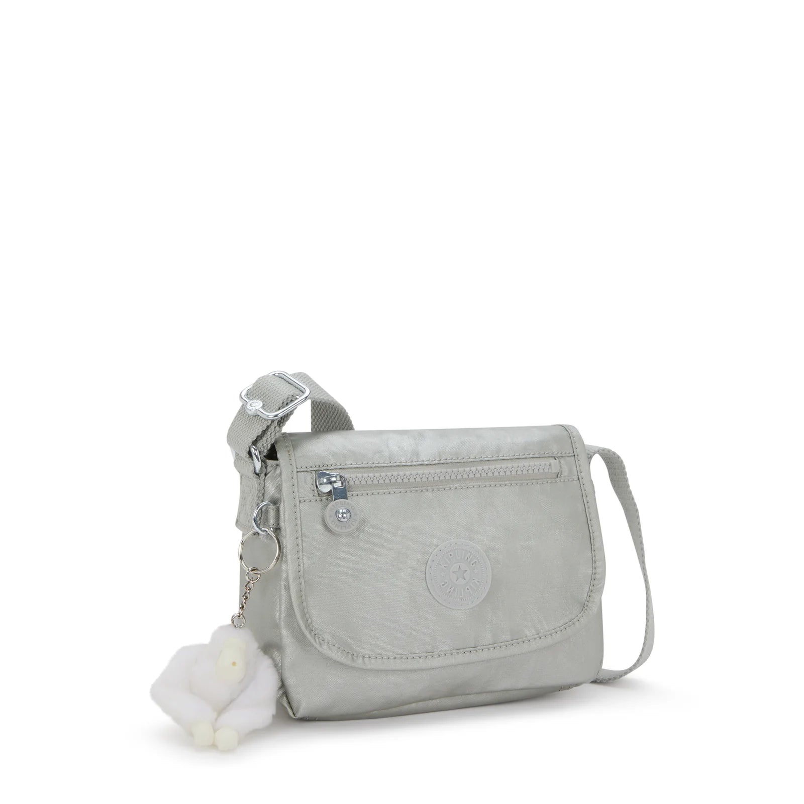 Kipling Sabian Crossbody Mini Bag - New Bright Metallic
