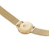 Mondaine Doppio 33 mm IP Gold Stainless Steel Mesh Strap