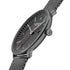 Mondaine Doppio 41 mm IP Gun Stainless Steel Mesh Men's Watch