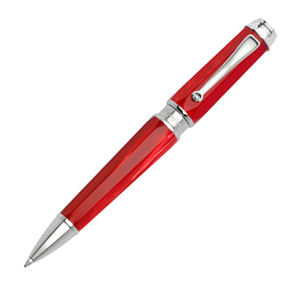 Montegrappa Emblema Red Celluloid Ballpoint Pen