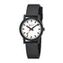 Mondaine Essence Men's Watch, 32 mm, Black Watch Strap