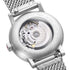 Mondaine Evo2 Automatic Men's Watch, Polished Steel, 40 mm, Stainless Steel Strap