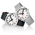 Mondaine Cushion Automatic 39 mm, Stainless Steel Mesh, MSL.3961B.SM