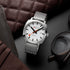 Mondaine Cushion Automatic 39 mm, Stainless Steel Mesh, MSL.3961B.SM