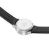 Mondaine stop2go watch Black Vegan Leather Strap, 34 mm