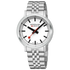 Mondaine stop2go Stainless Steel, 41 mm