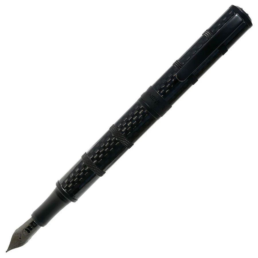 Monteverde Regatta Carbon Fiber Fountain Pen With Medium Nib