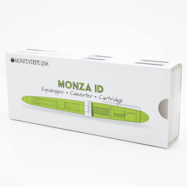 Monteverde  USA® Monza ID Green Fountain Pen OMNIFlex Nib (cartridge/converter/eyedropper filling system)