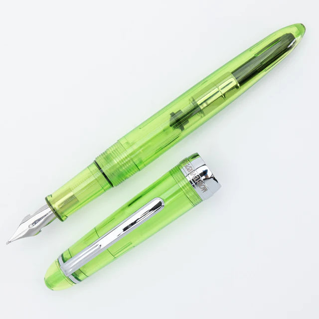 Monteverde  USA® Monza ID Green Fountain Pen OMNIFlex Nib (cartridge/converter/eyedropper filling system)