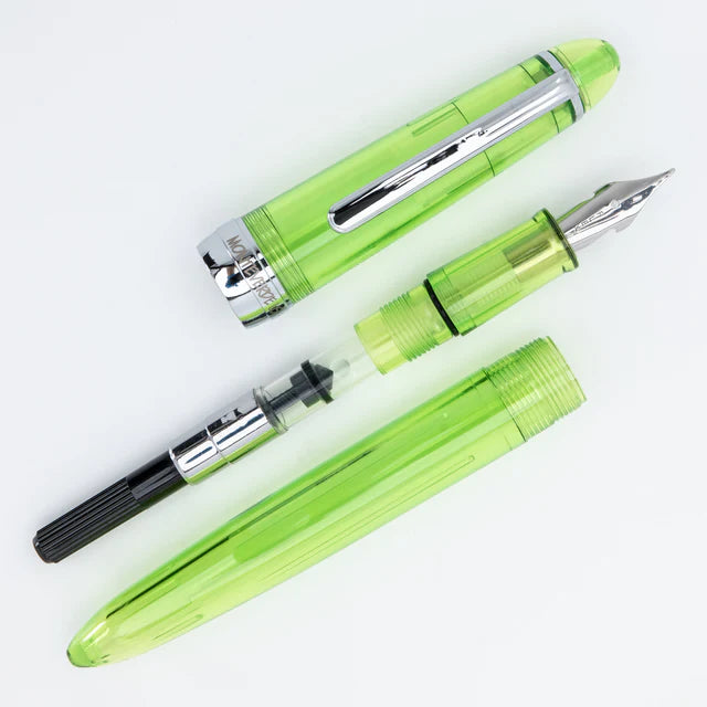 Monteverde  USA® Monza ID Green Fountain Pen OMNIFlex Nib (cartridge/converter/eyedropper filling system)