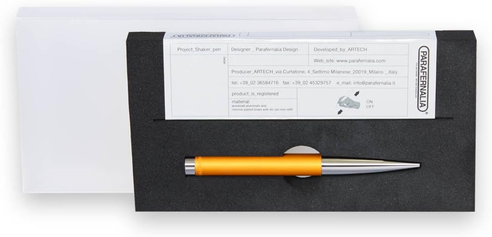 Parafernalia Shaker Pen Orange