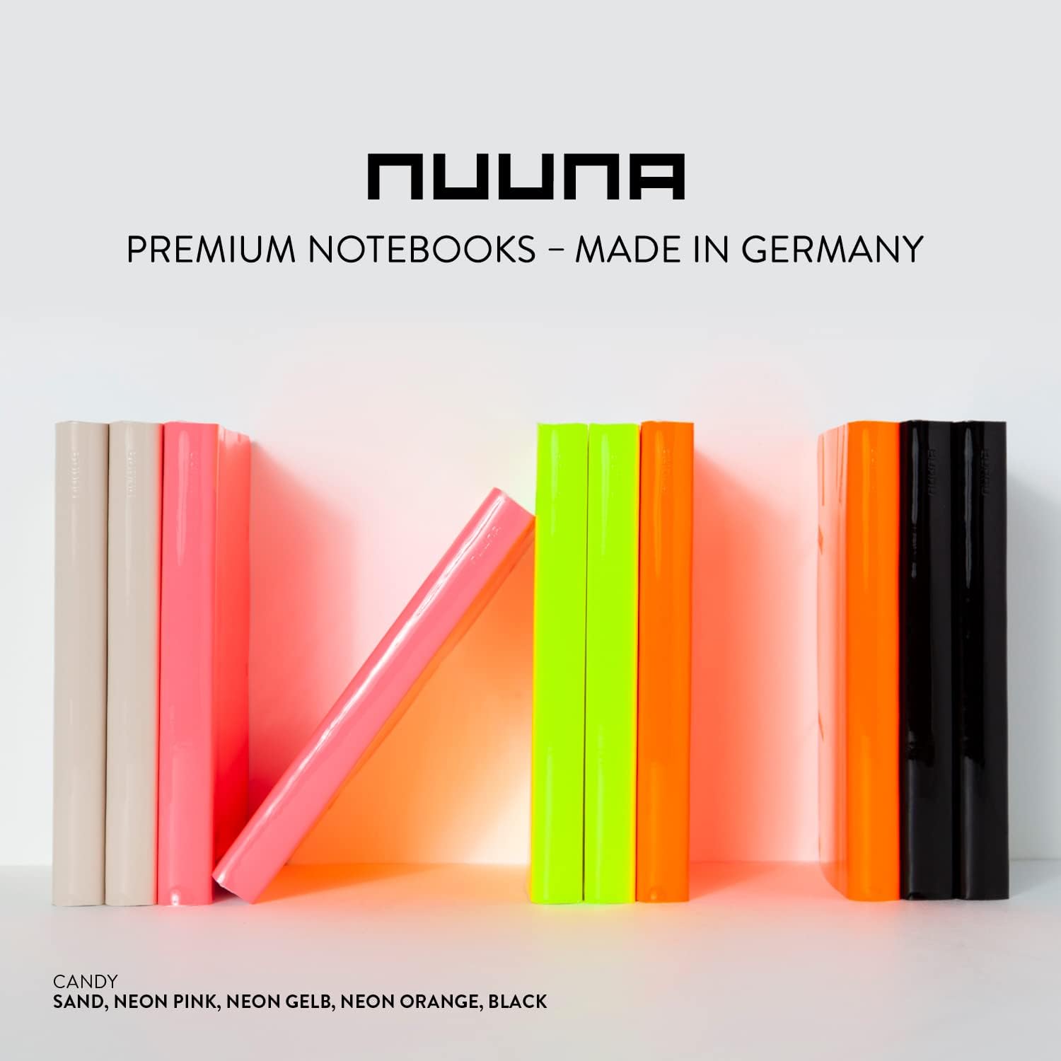 Nuuna Notebook Candy S NEON PINK