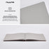 Nuuna Notebook Not White L Light GREY