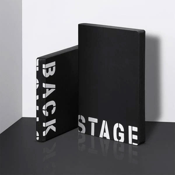 Nuuna Notebook Large Graphic "Back Stage"