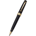 Aurora Optima Resin Black w/ Gold Plated Trim Ballpoint