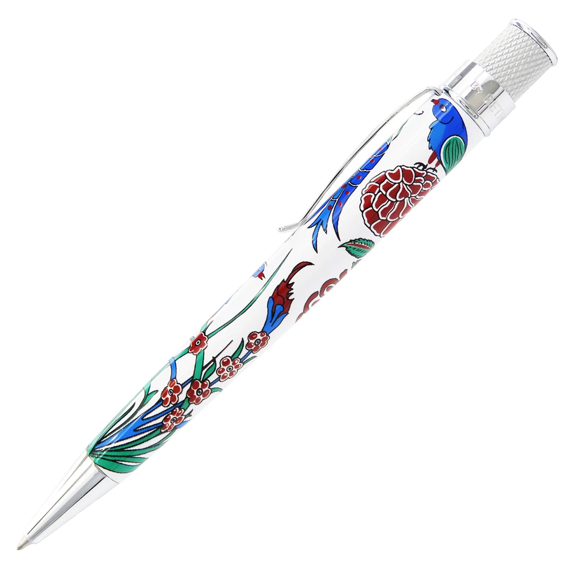 Retro 51 The Metropolitan Museum - Iznik Garden Blue Birds Rollerball