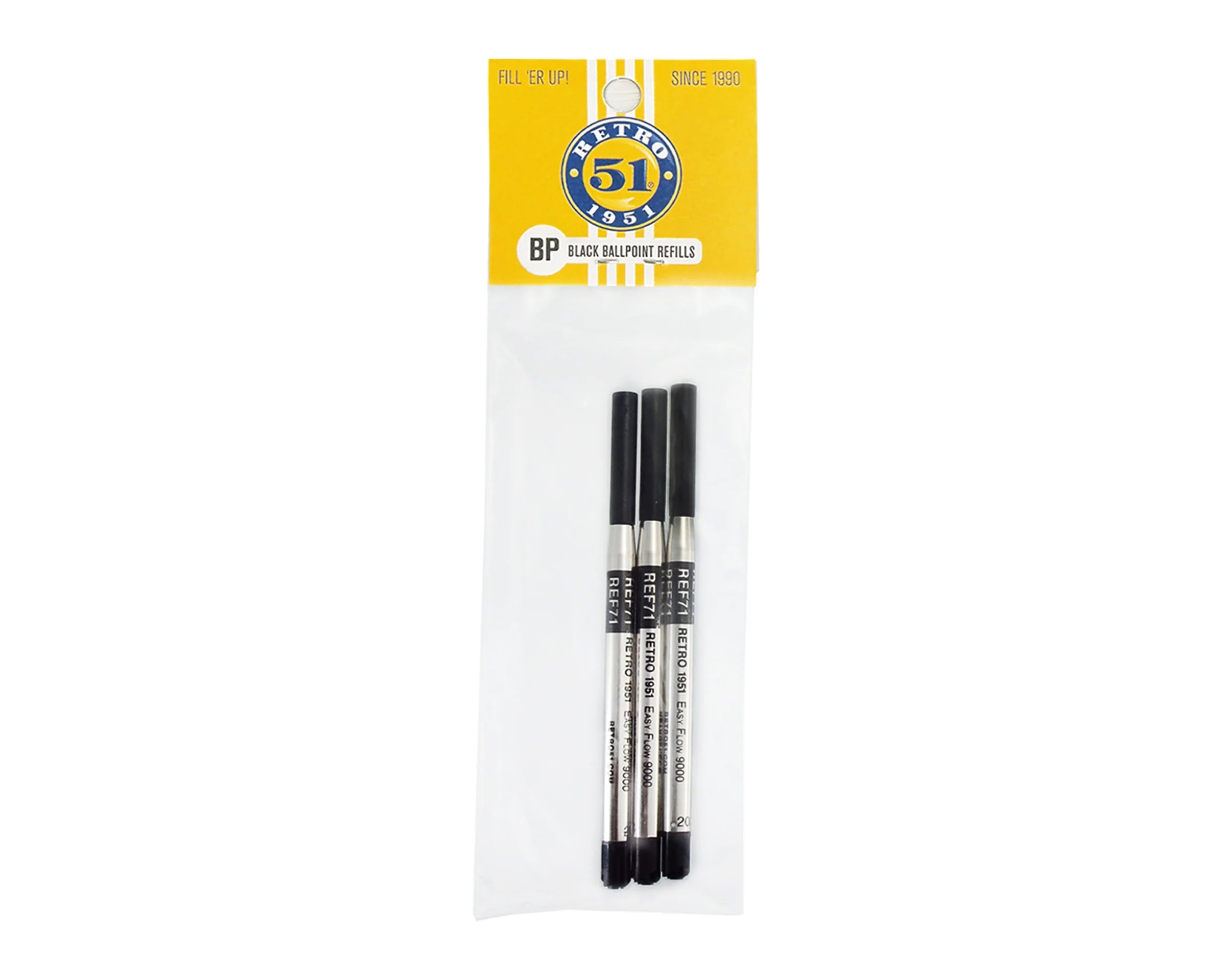 Retro 1951 Tornado Ballpoint Pen Refills - Pack of 3