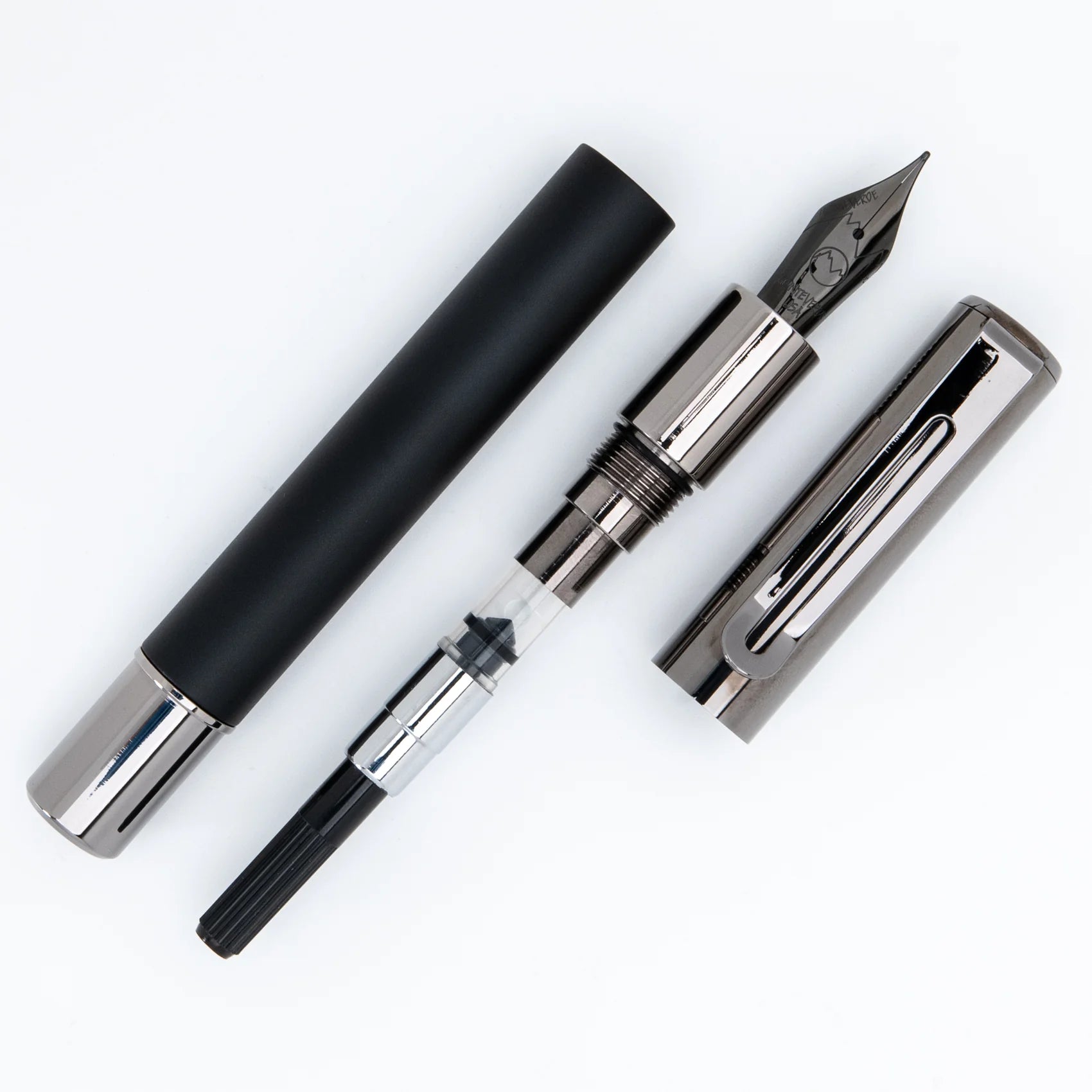 Monteverde USA Ritma Fountain Pen Anodized Black - Fine Nib