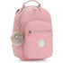 Kipling Seoul Small  Nylon Tablet Backpack - Bridal Rose